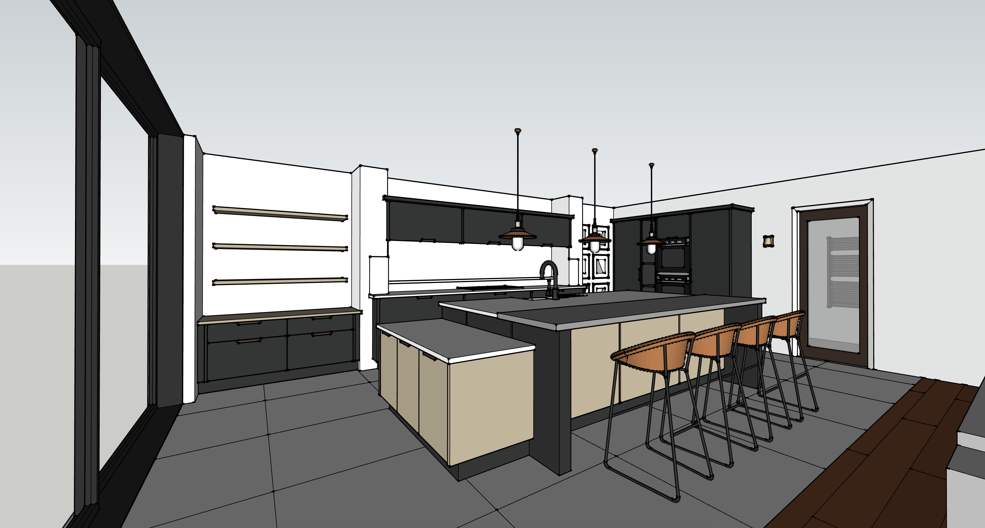 Brooms Lane | Cheshire Architects & Architectural Designers | Bespoke Kitchens | Interiors & Landscapes | Andy Vale | North West & Chester